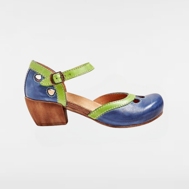Liora | Comfortable Low-Heeled Sandals