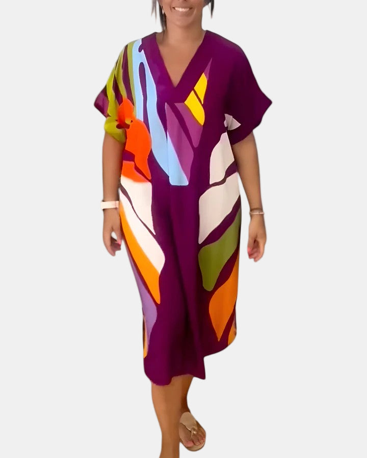 Caroline | Comfortable Colored Dress