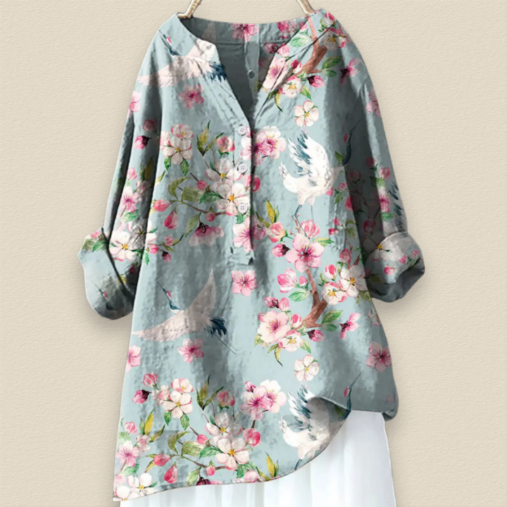 Florellia | Loose Floral Blouse