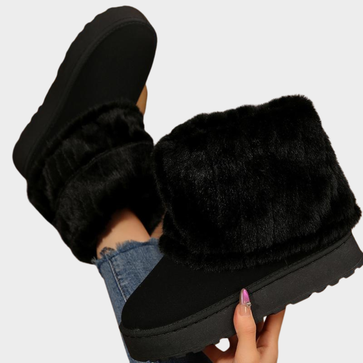 Alyanah | Fluffy Faux Lined Boots