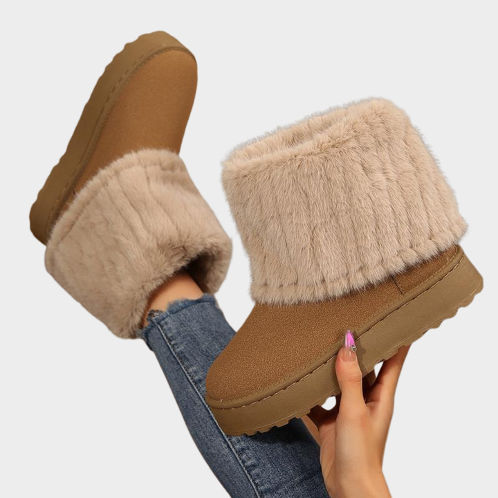 Alyanah | Fluffy Faux Lined Boots