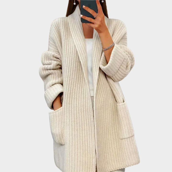 Marielle | Knitted Wool Cardigan