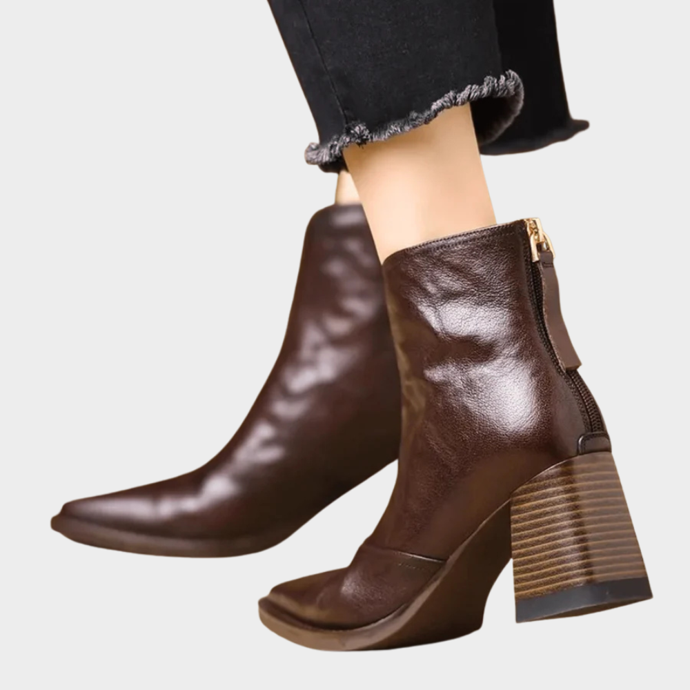 Lesley | Elegant Heeled Boots