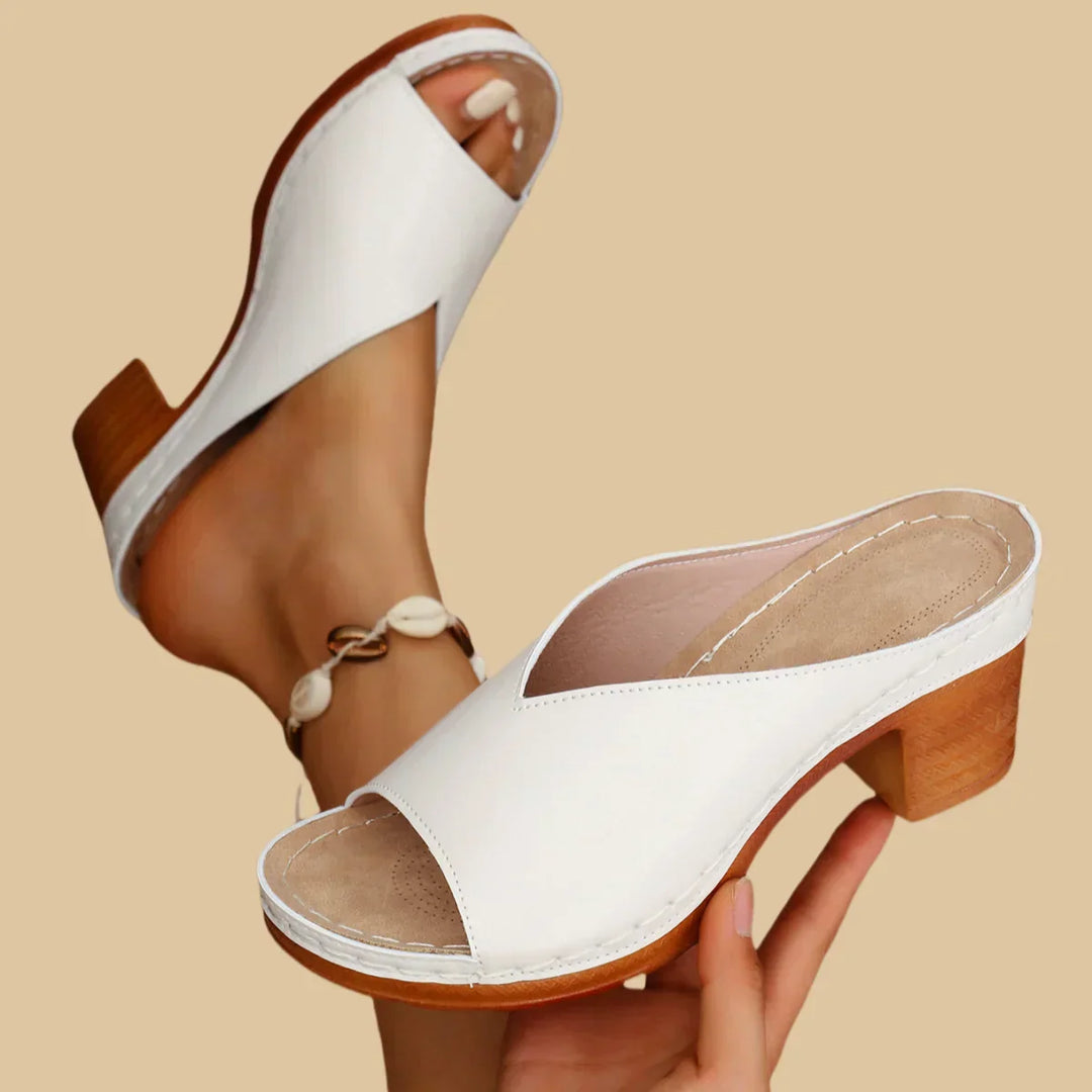 ARINA | STYLISH ORTHOPEDIC THICK HEEL SANDALS
