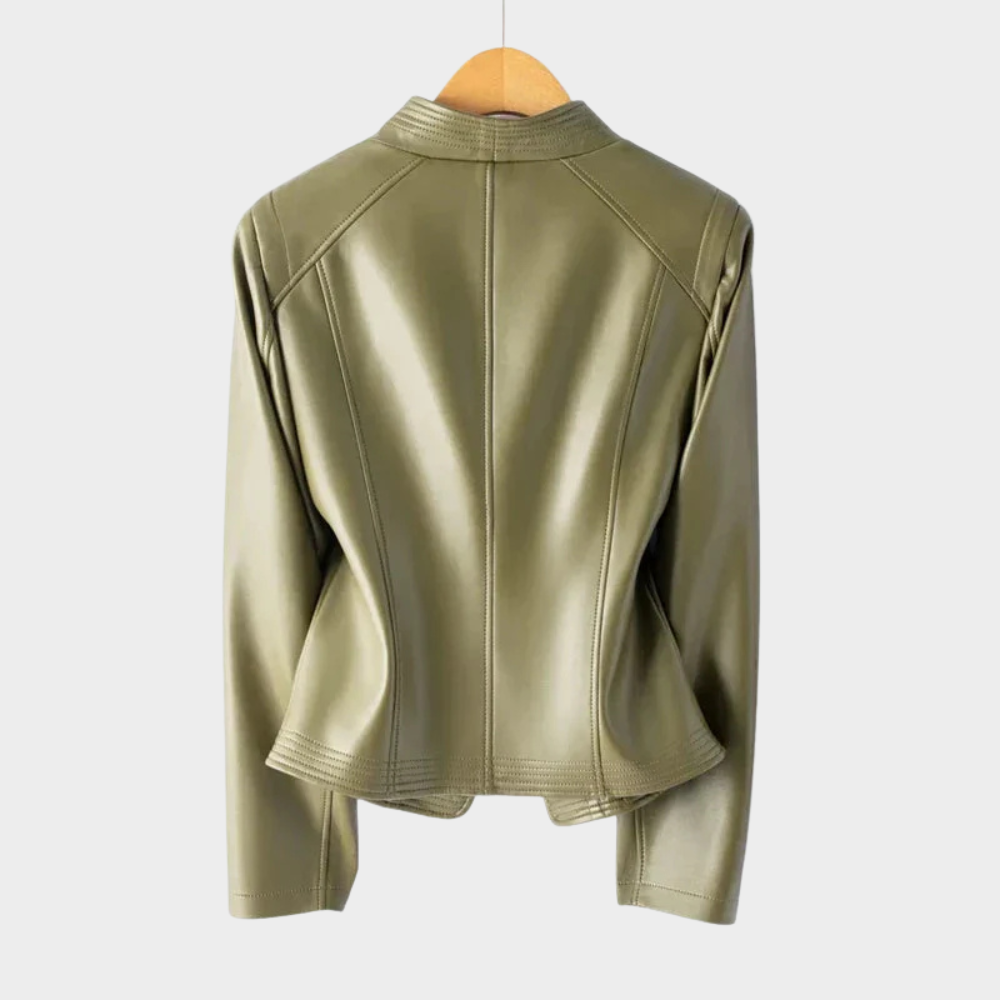 Emma | Tailored Leather Jacket