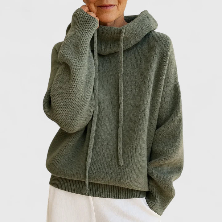 Seren | Cozy Knit Hoodie