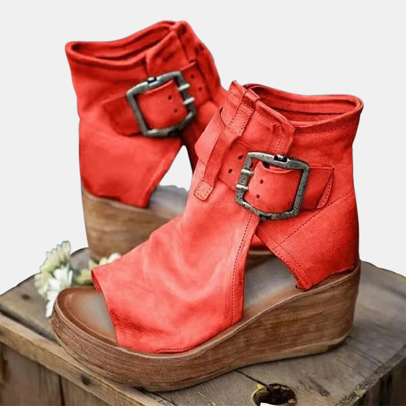 Evelina | Ridge Suede Boots