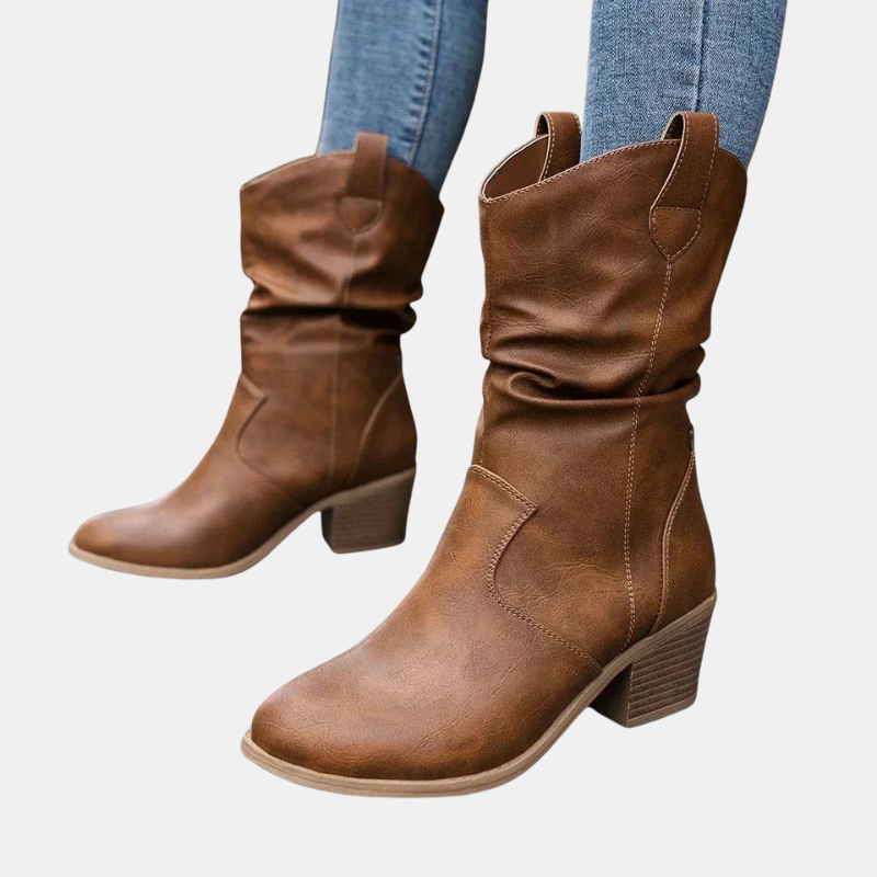 Camille | Leather Boots