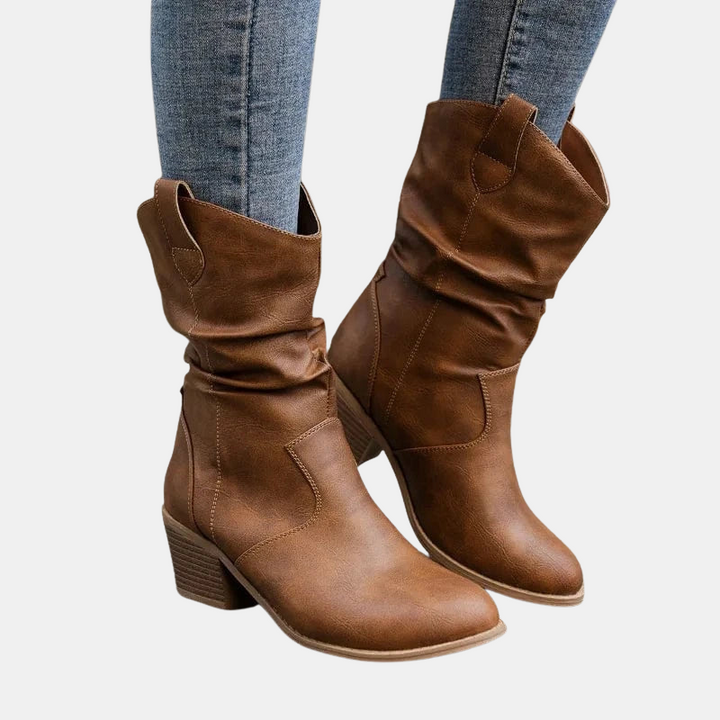 Camille | Leather Boots