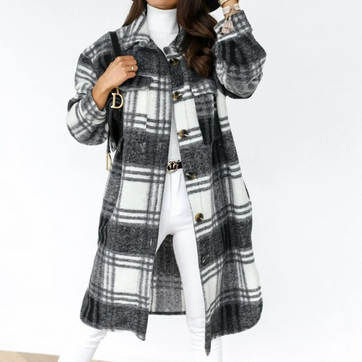 Celine | Everyday Checked Coat