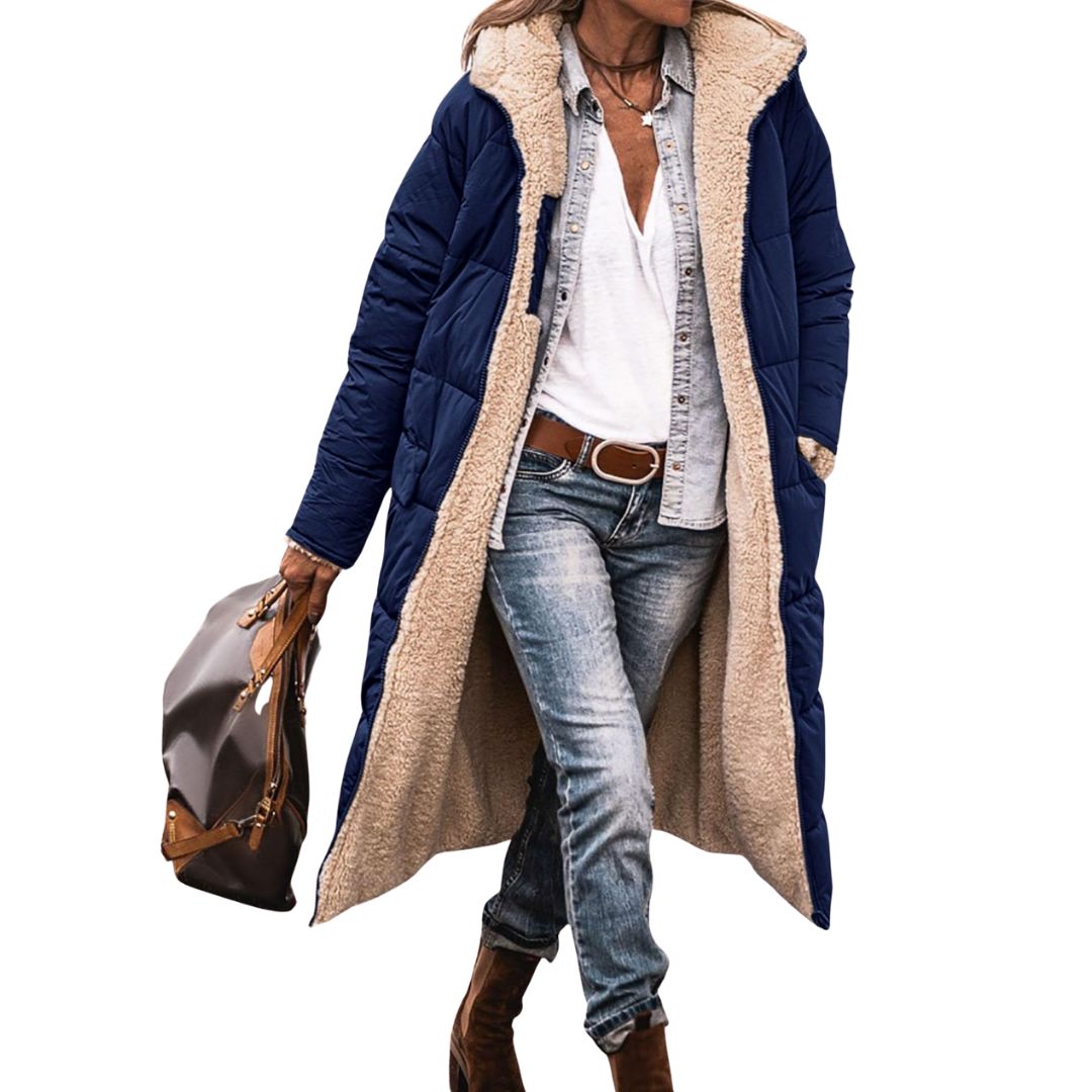 Elise | Reversible Wool-Lined Puffer Coat