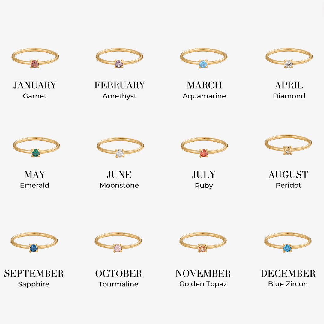 INFINITY | BIRTHSTONE RINGS