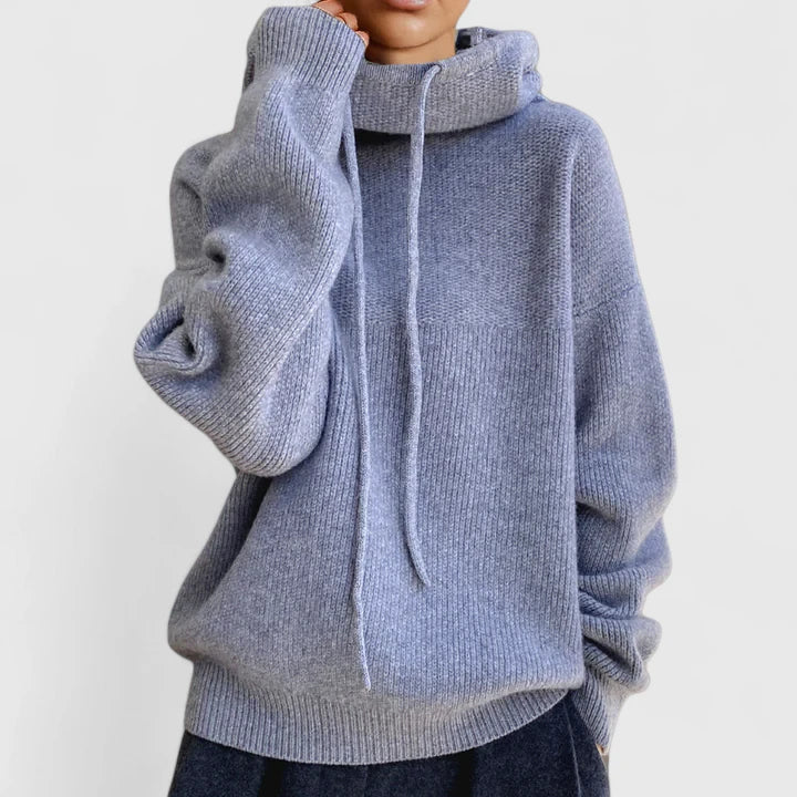 Seren | Cozy Knit Hoodie