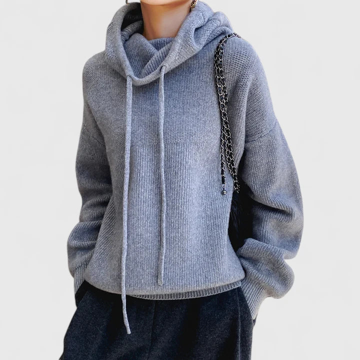 Seren | Cozy Knit Hoodie