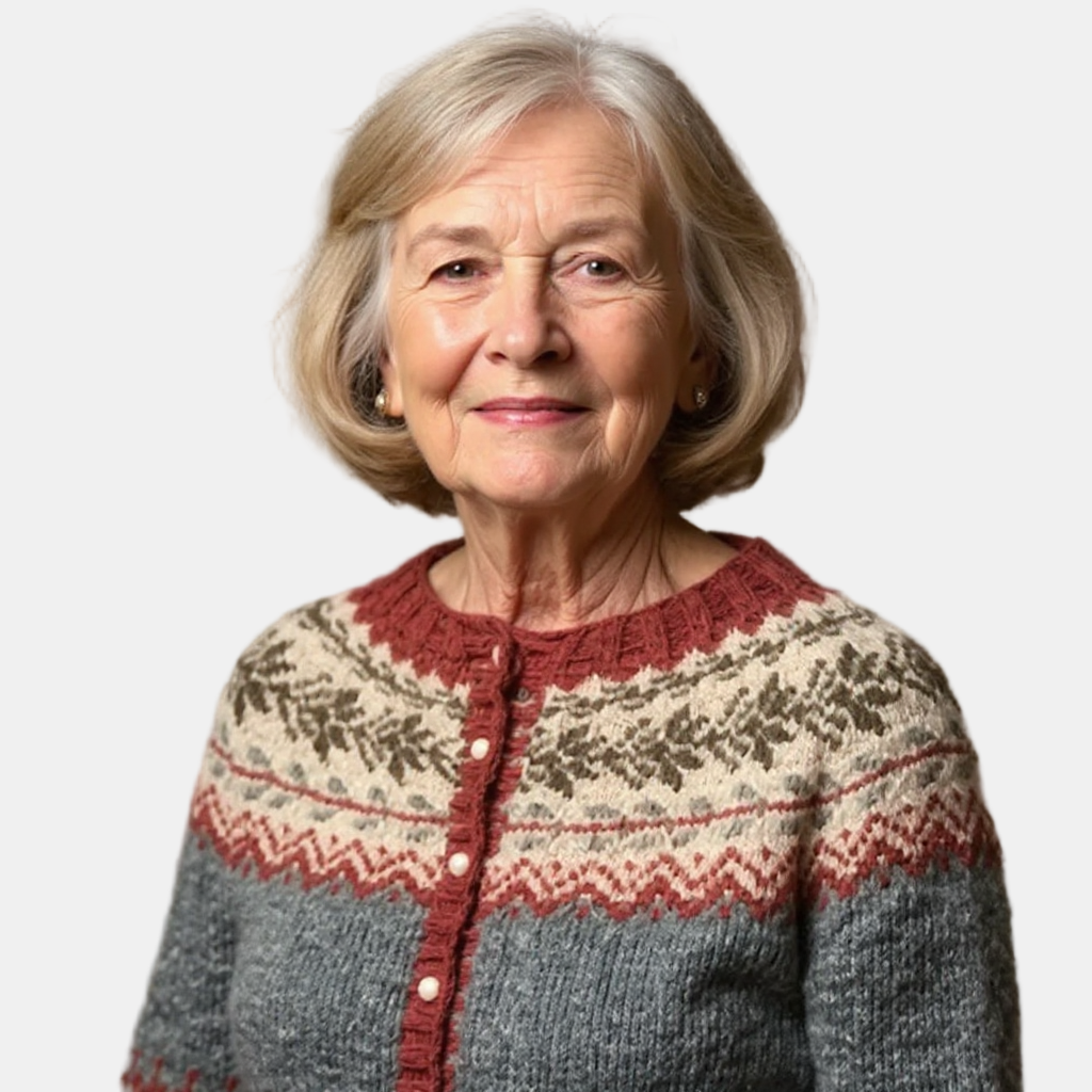 Evelina | Vintage Icelandic Cardigan