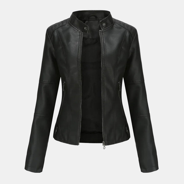 Victoria | Trendy Leather Jacket